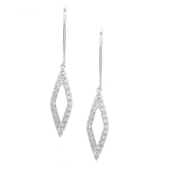 Diamond Drop Earrings